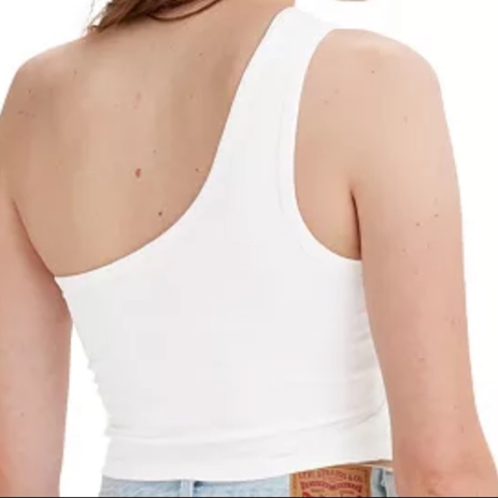 Levis Women's One-Shoulder Tank Top - Picture 2 of 13